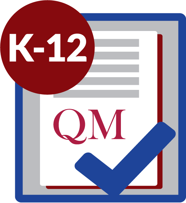K-12 rubric icon