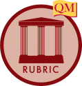 K 12 Applying the QM Rubric badge